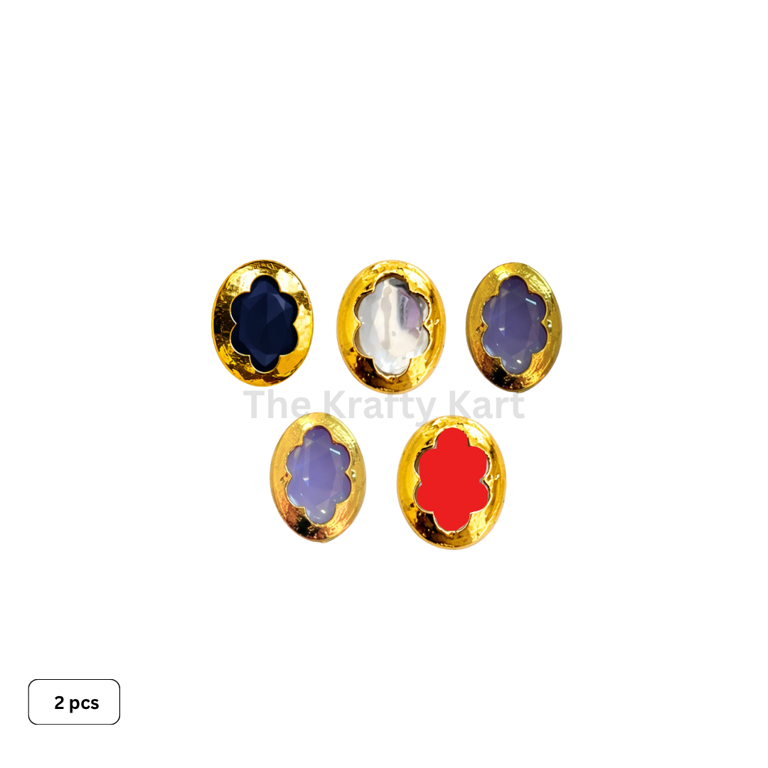 Kundan Patch (10) (2pcs)