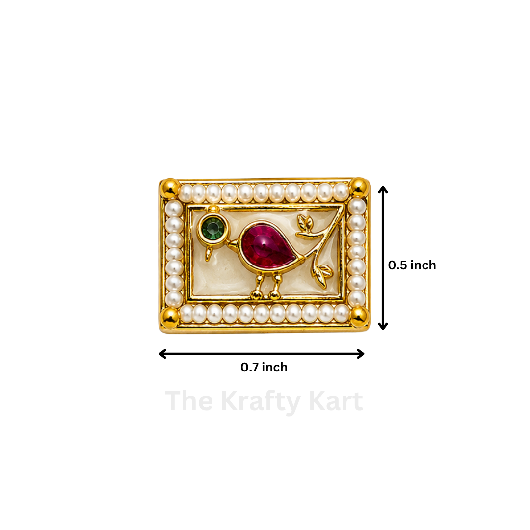 Kundan Patch (46) (2pcs)