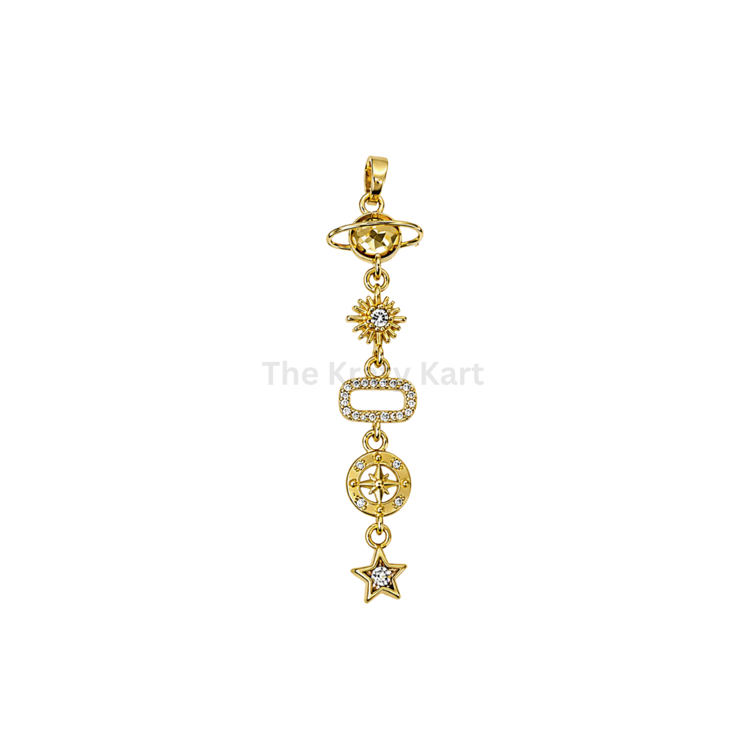 Anti Tarnish Long Charm (B)