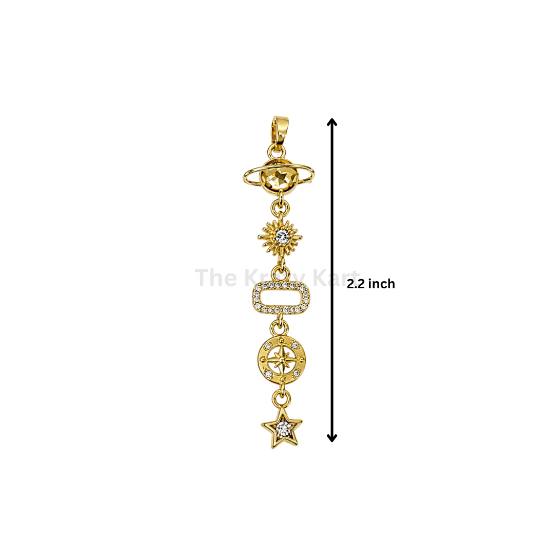 Anti Tarnish Long Charm (B)