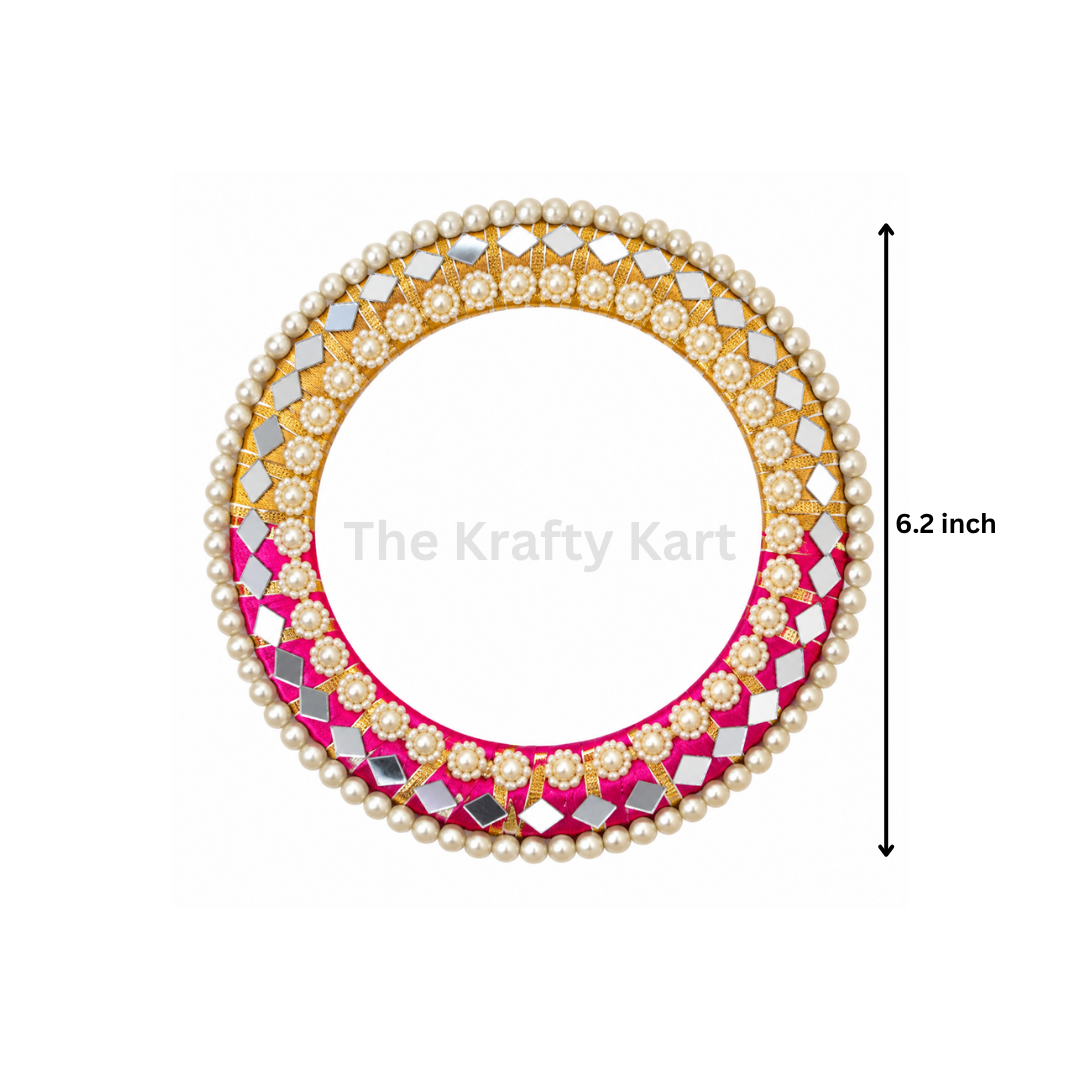Colourful Traditional Pearl Ring
