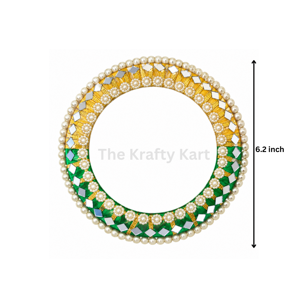 Colourful Traditional Pearl Ring