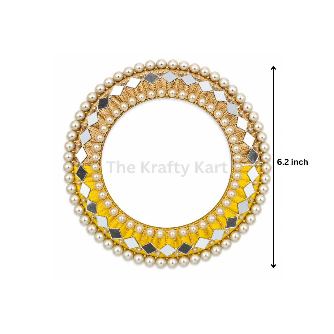Colourful Traditional Pearl Ring