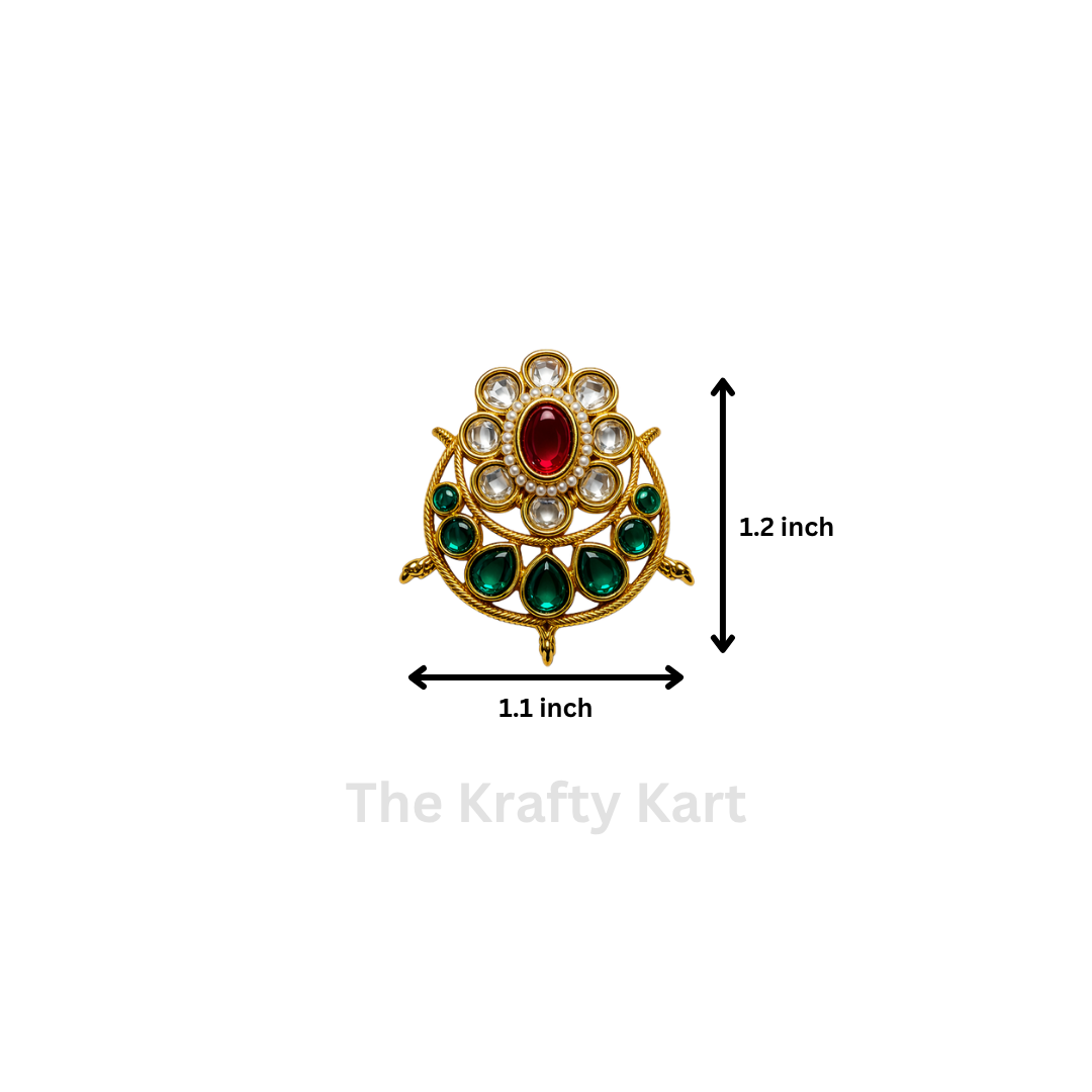 Kundan Patch (21) (2pcs)