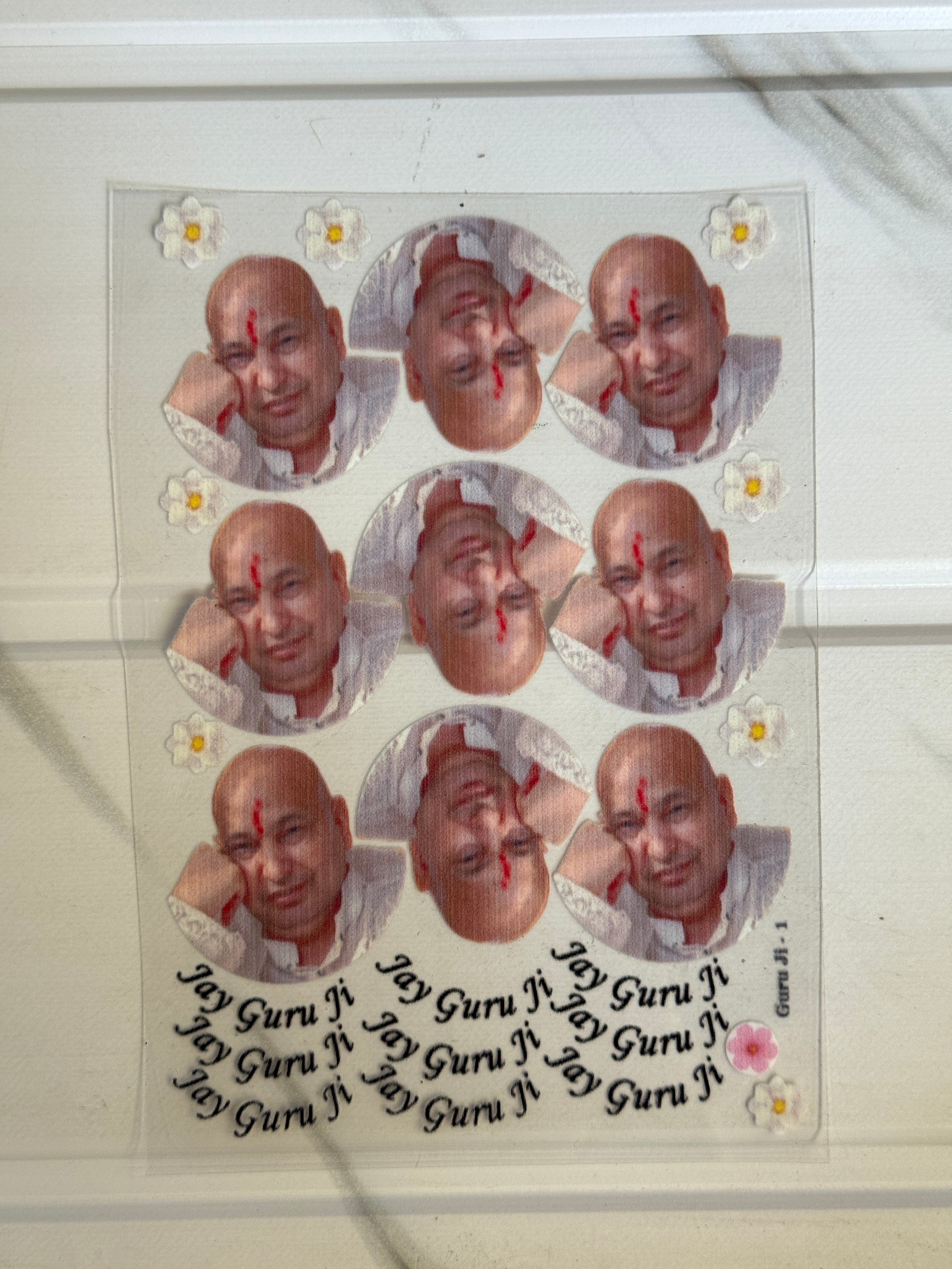Guruji - Peel Of Sticker