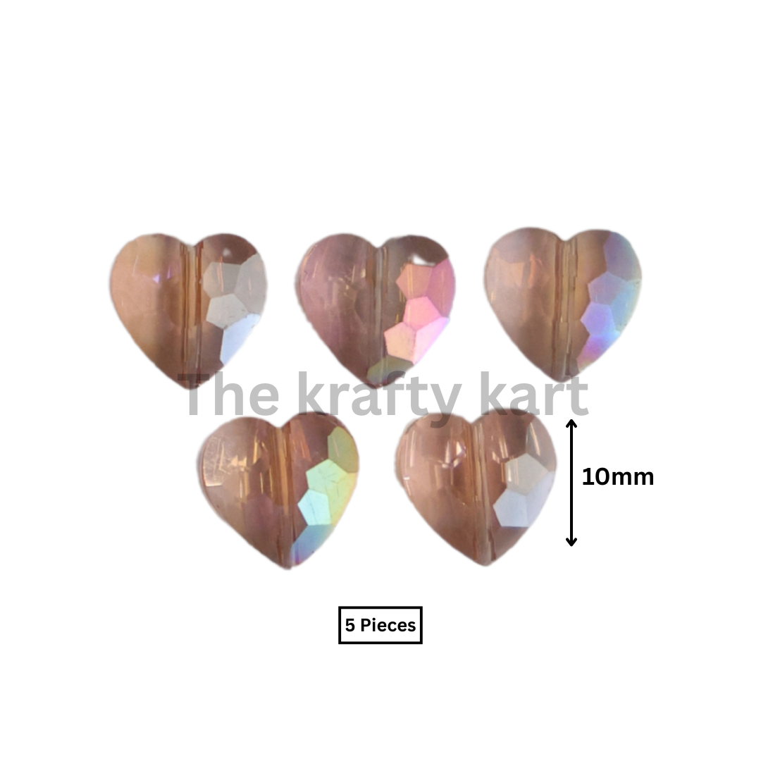 Crystal Heart Diamond Stones