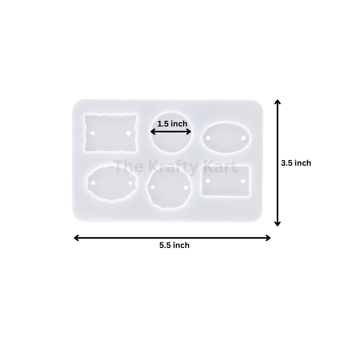 6 Cavity New Mix Rakhi Mould