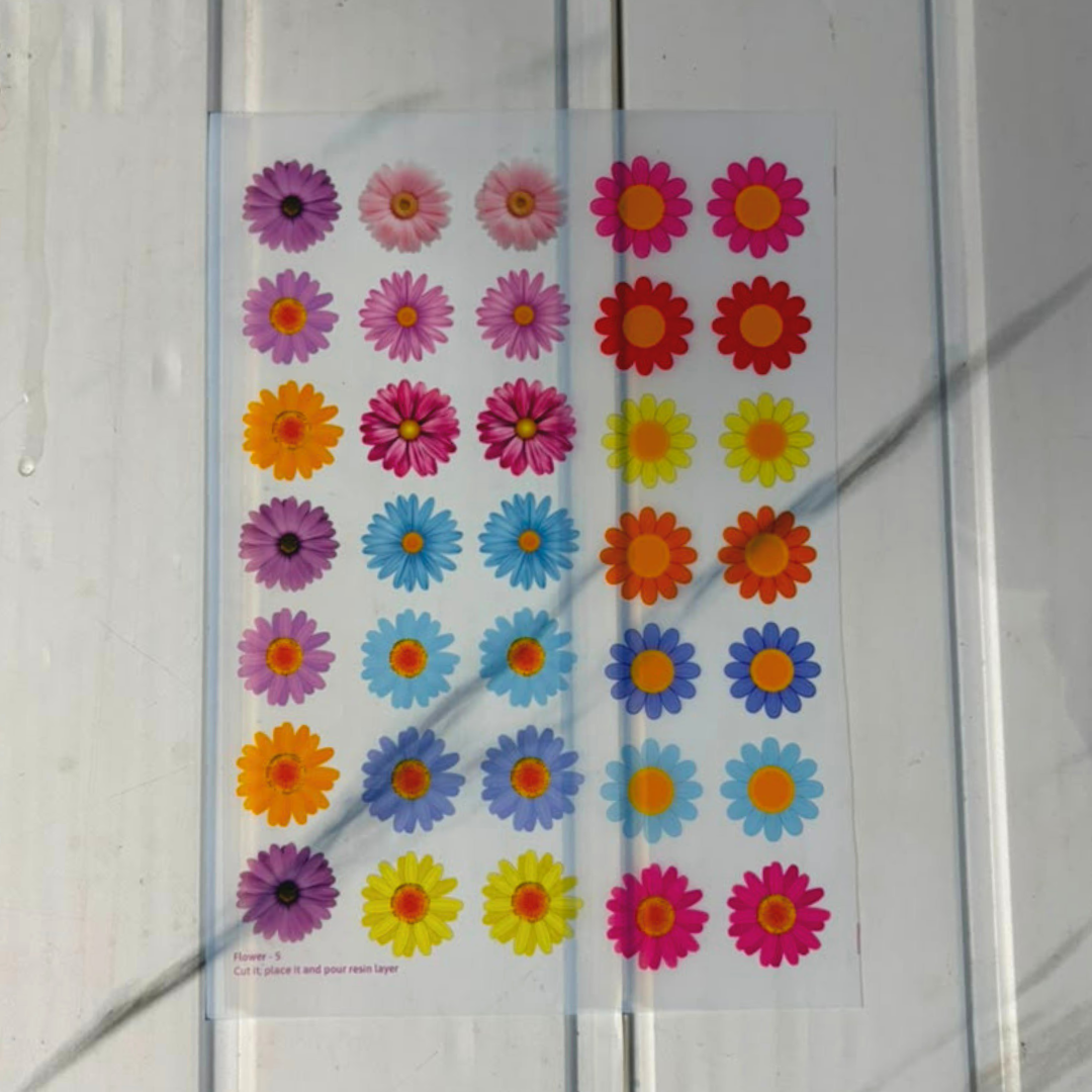 Insert Sheet - Flower (F)
