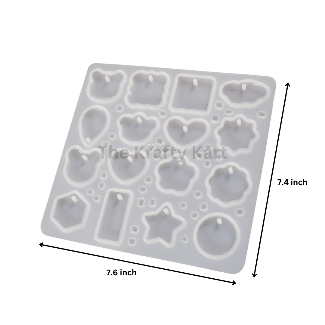 12 in 1 Pendant/Mini Jewellery Mould