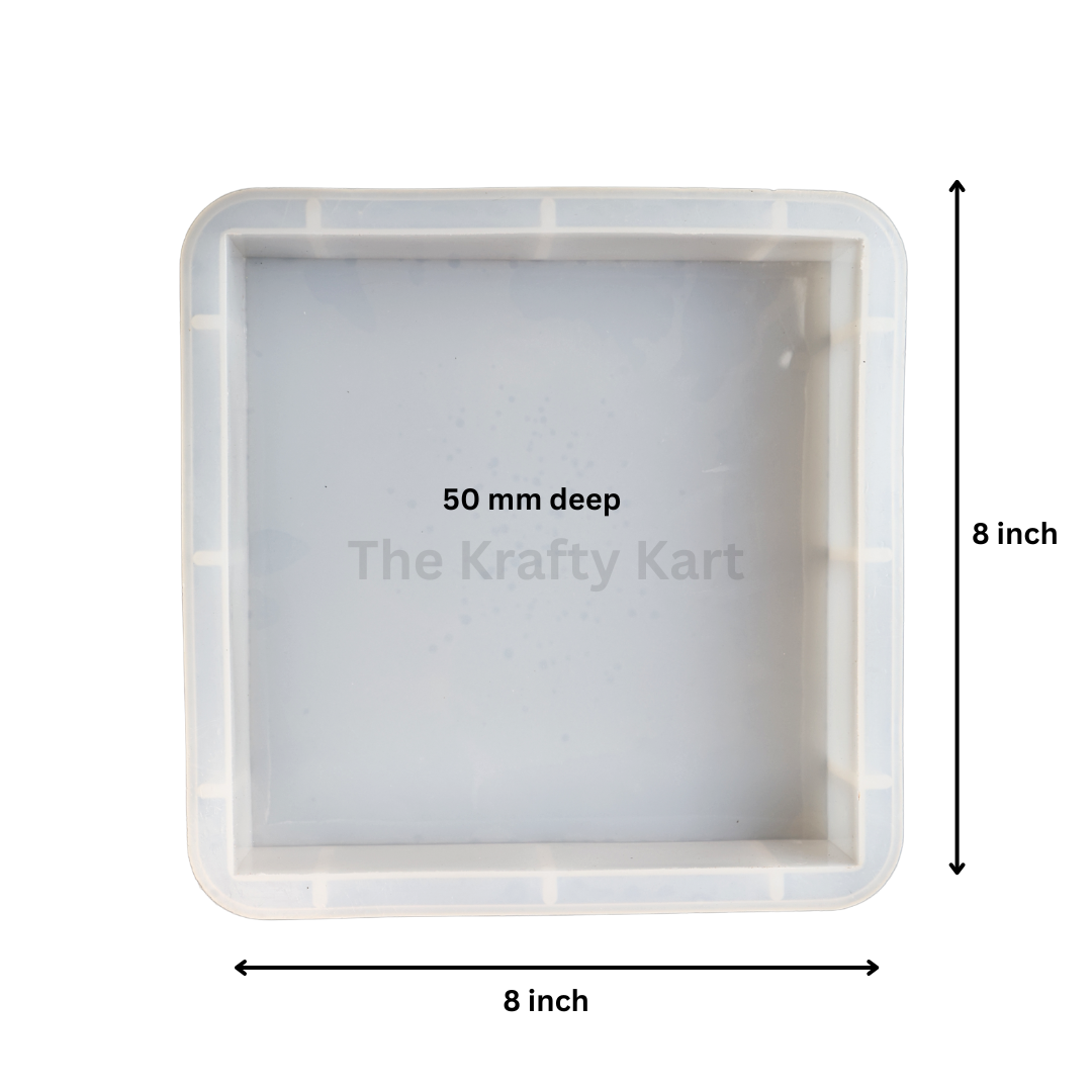 8" Square Deep Casting Mould