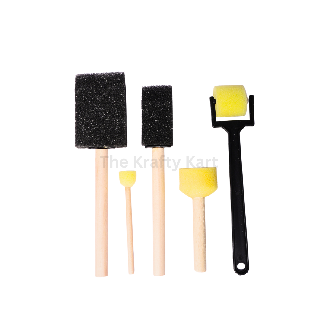 5pc Yellow Sponge