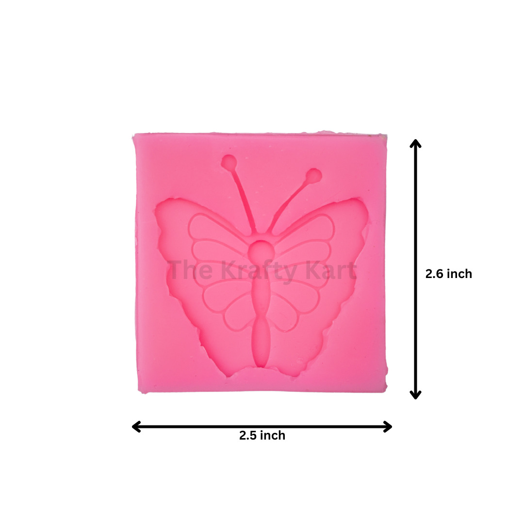 Butterfly Pink Candle Mould