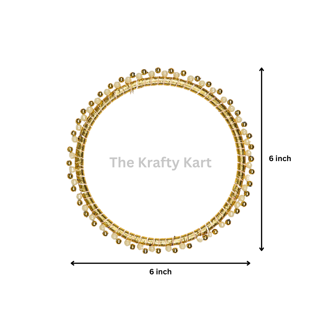 Traditional Pearl Ring (Golden)