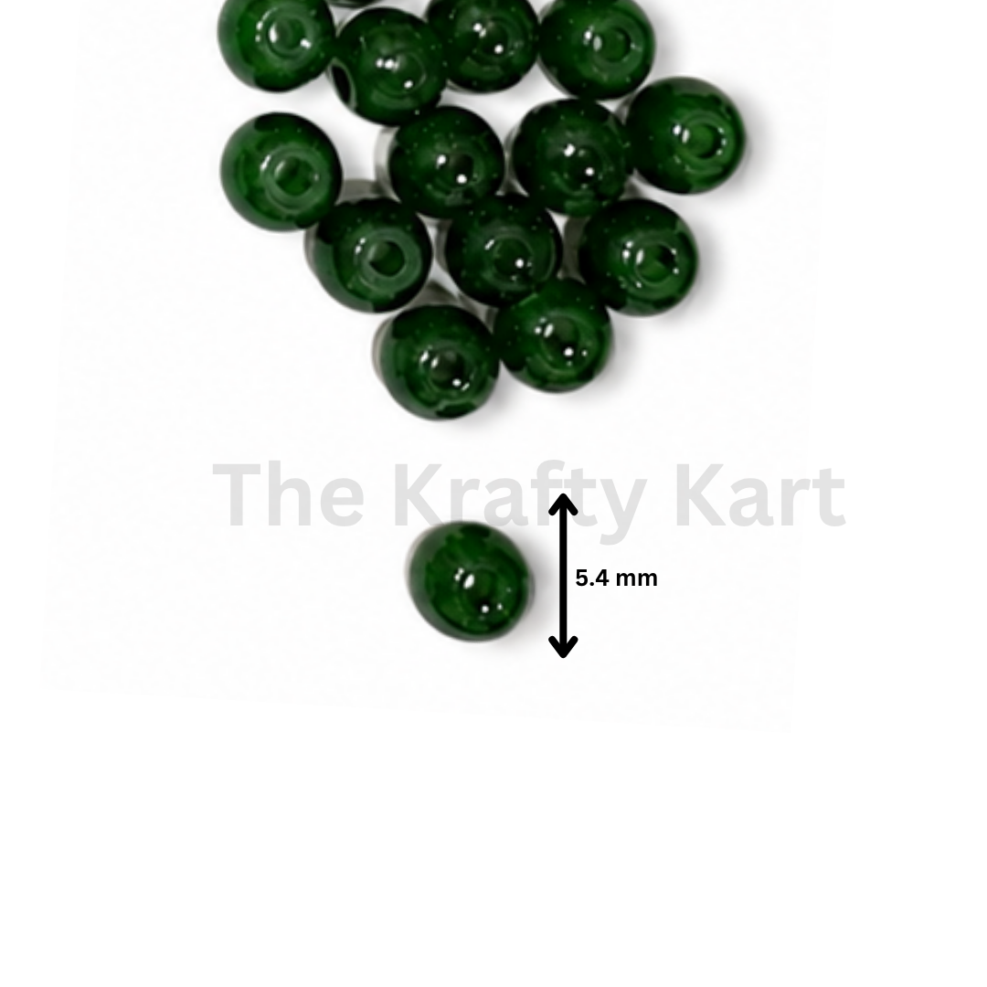 Jelly Glass Colourful Rakhi Moti (5mm)