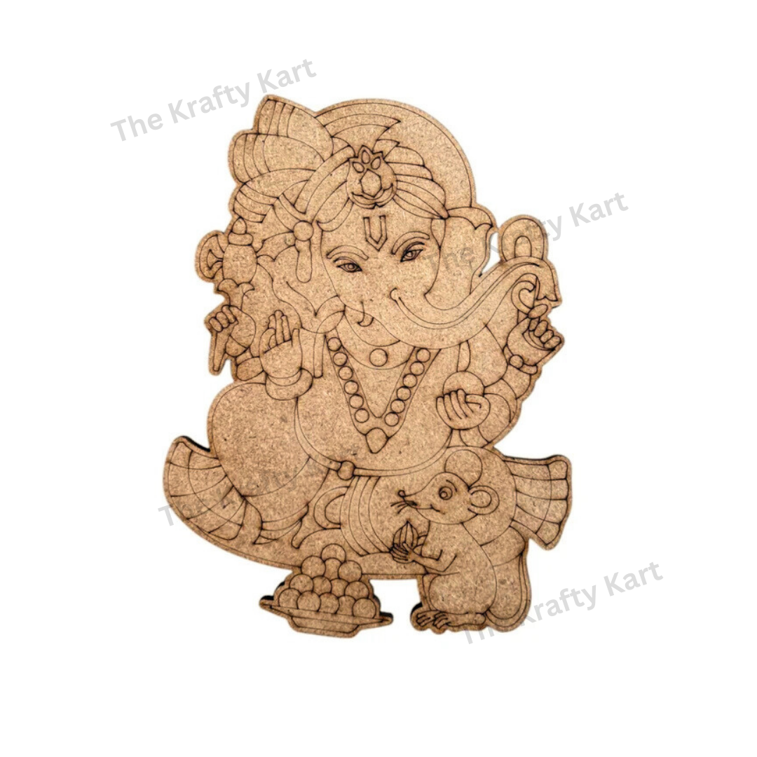 Pre Marked Ganeshji Mdf (E)