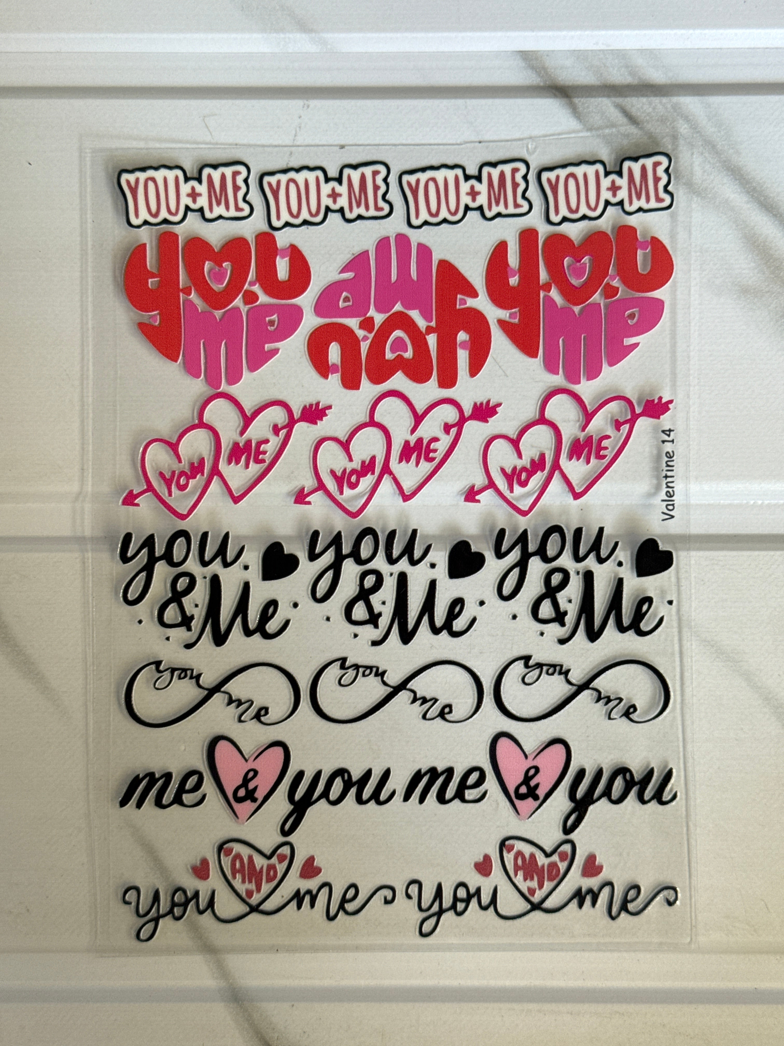 You & Me - Peel Of Sticker