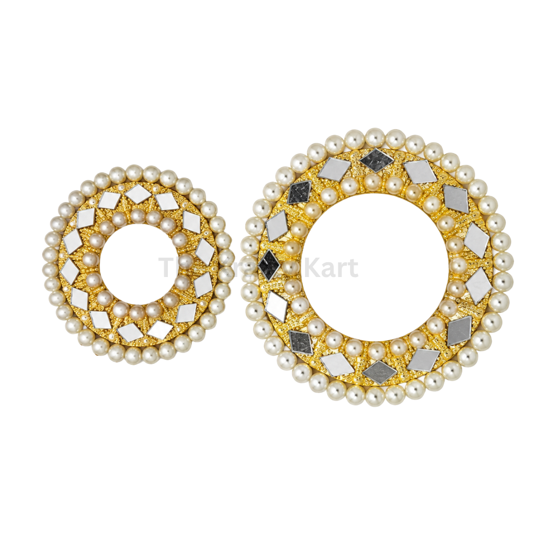 Round Traditional Pearl Ring