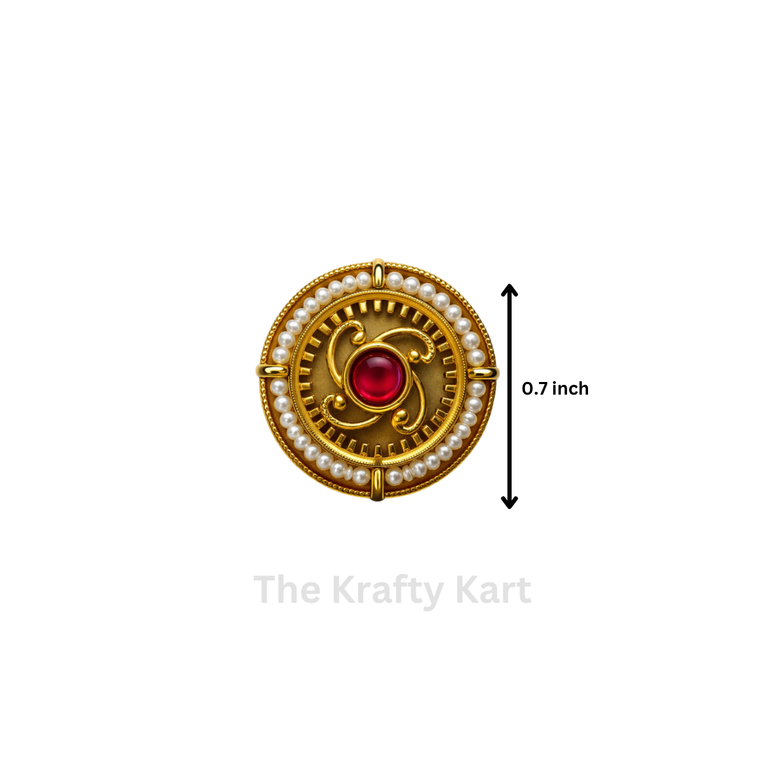 Kundan Patch (22) (2pcs)
