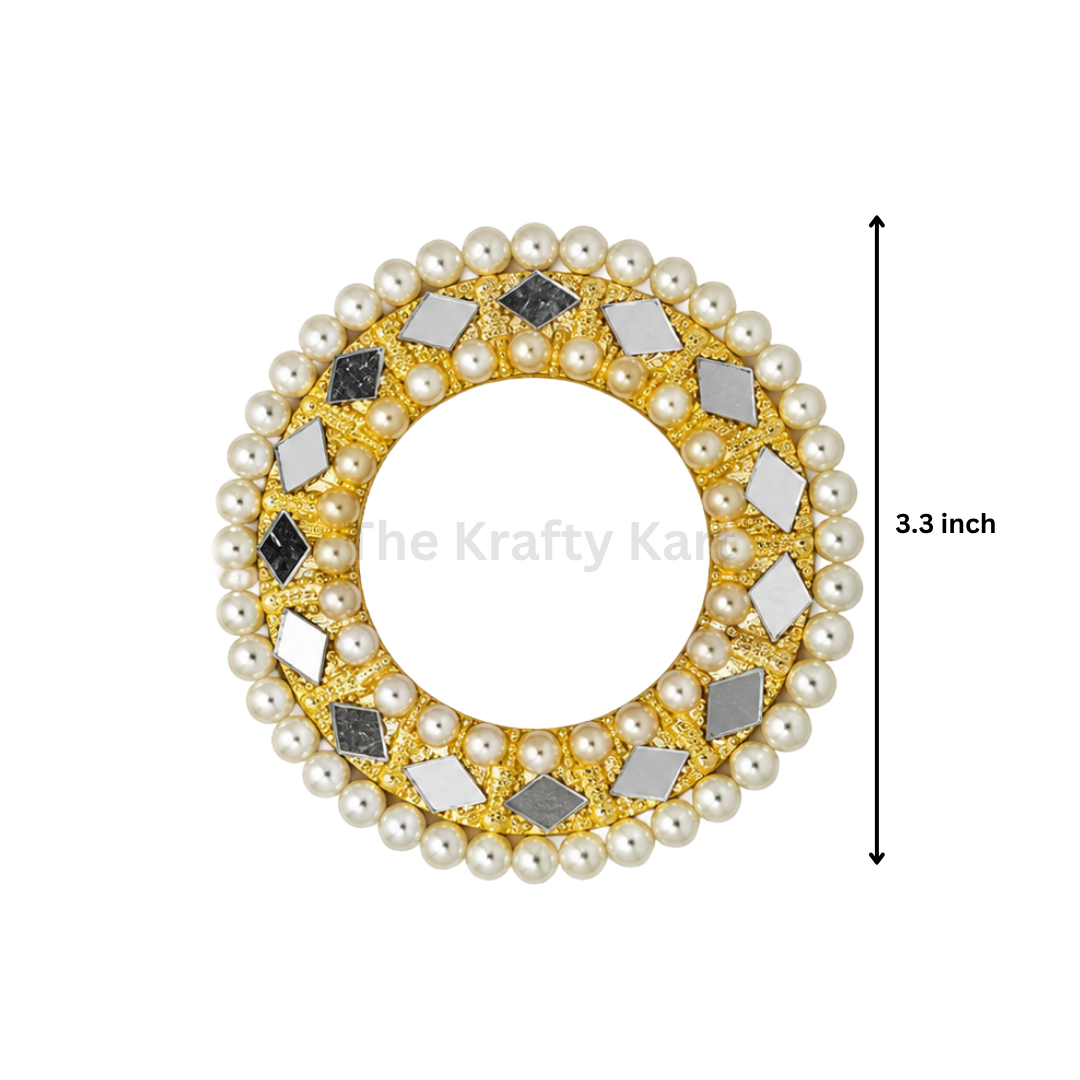 Round Traditional Pearl Ring