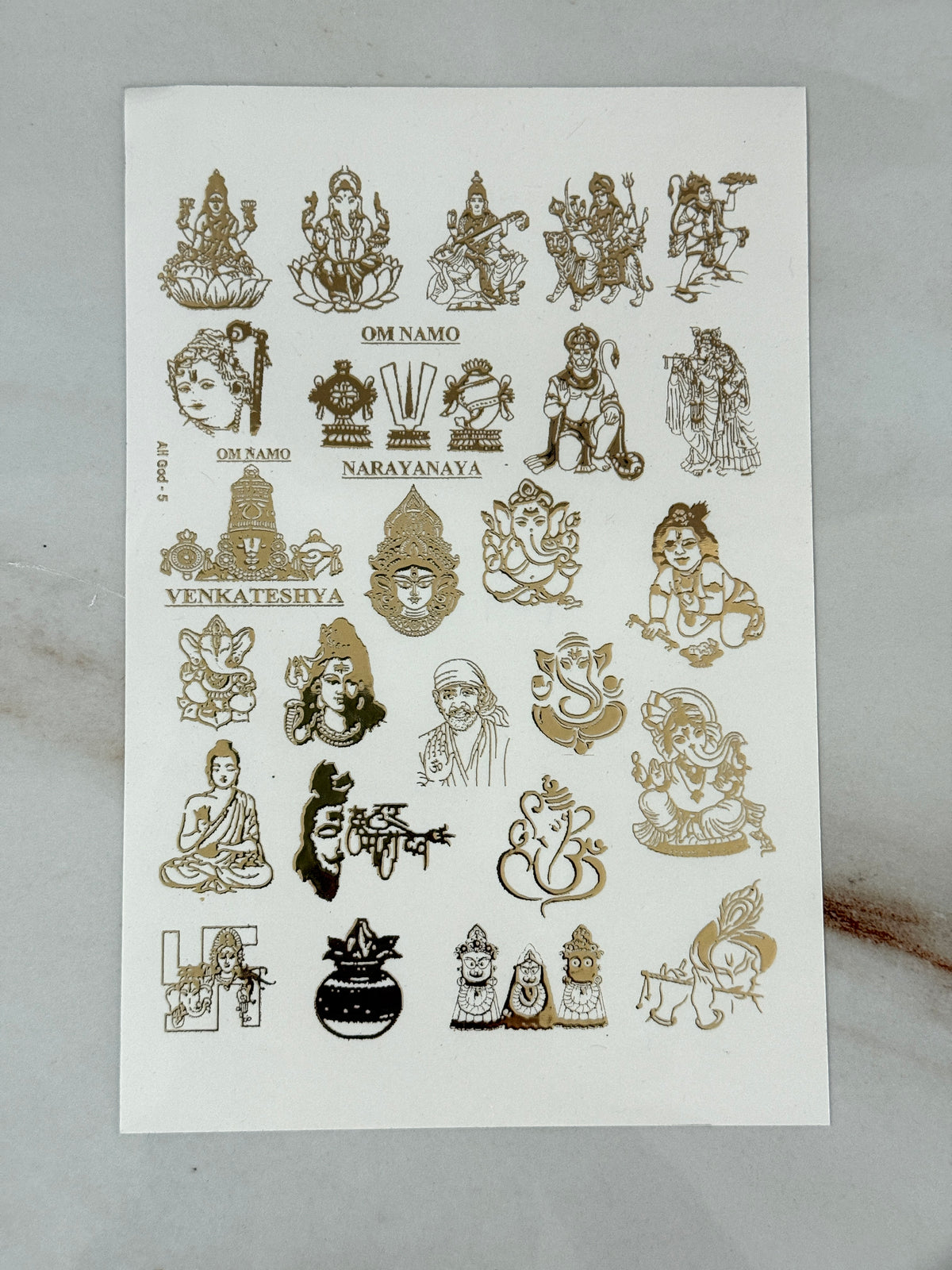 New Emboss Sticker (114)