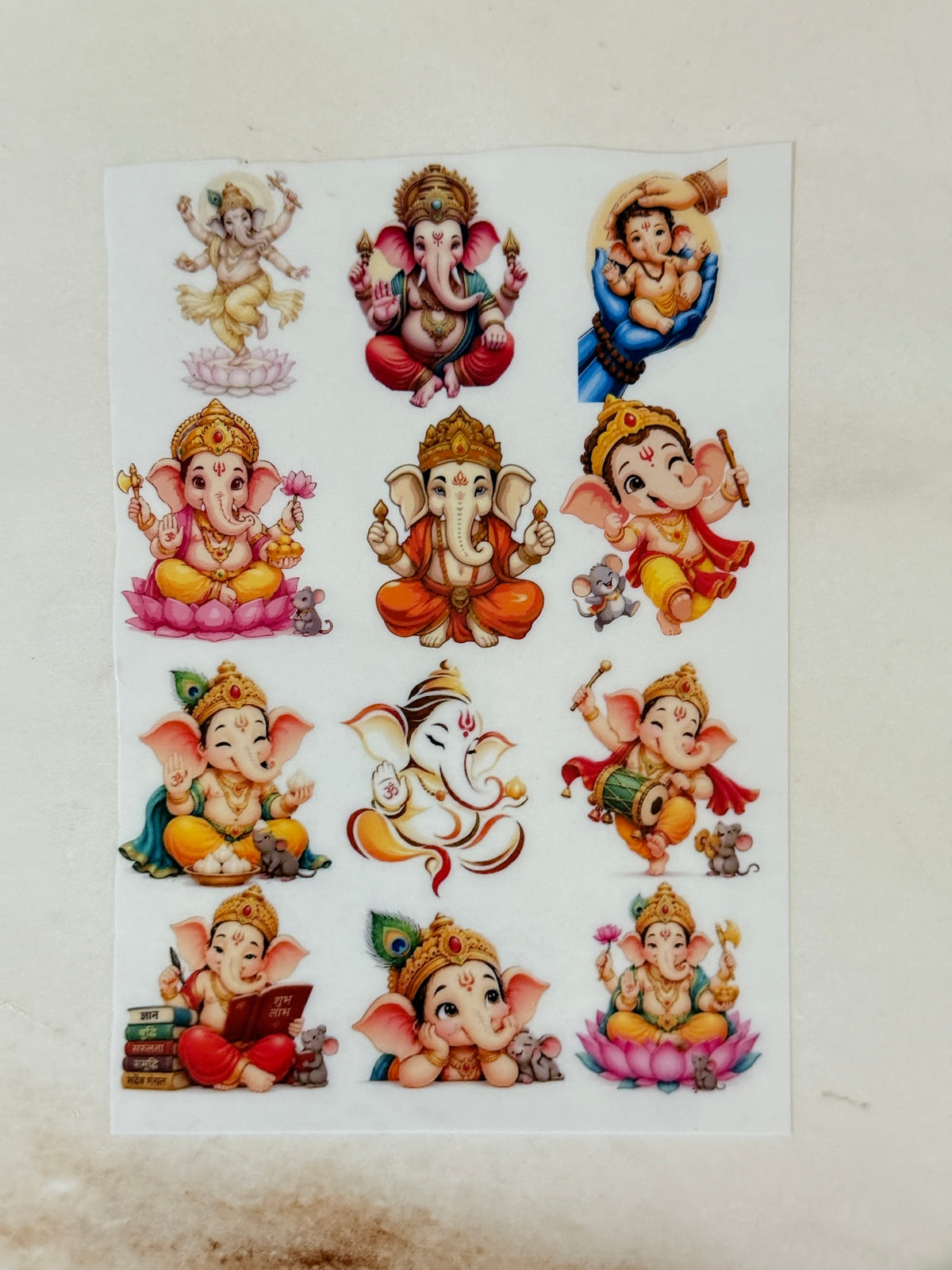 A6 Insert Sheet - Ganeshji (B)