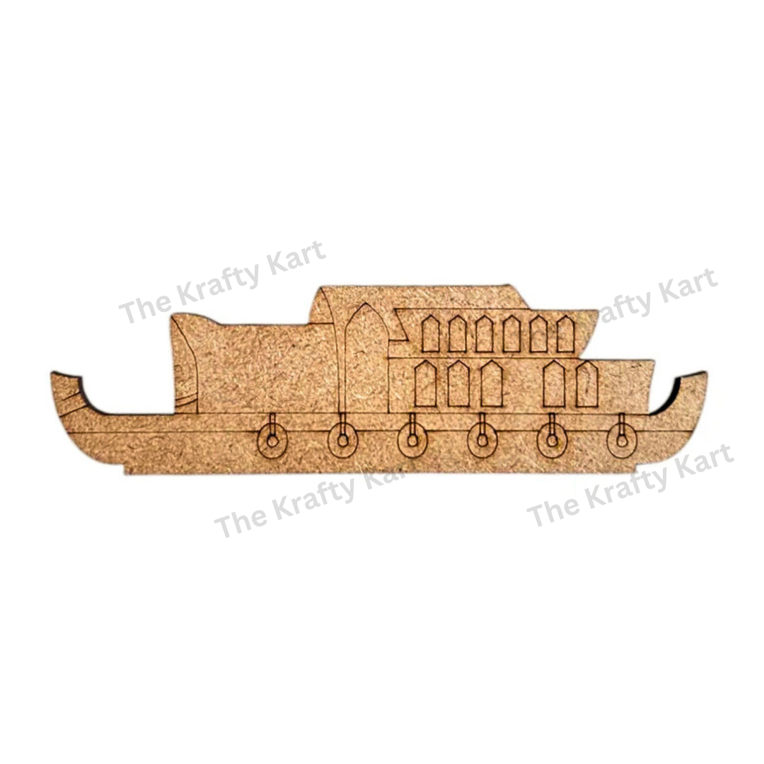 Pre Marked House Boat Mdf