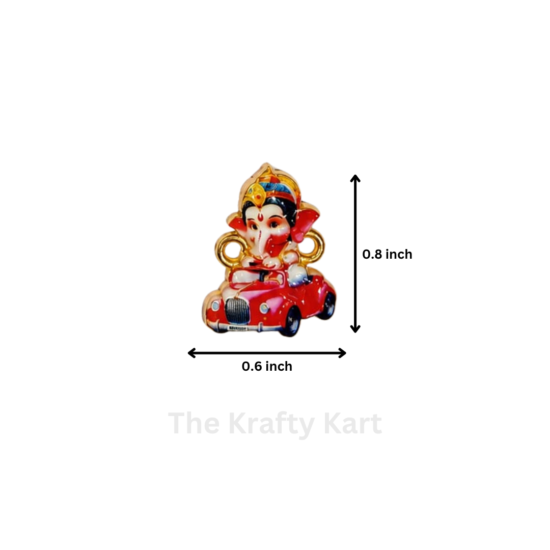 3D Rakhi Charm - Ganeshji (I)