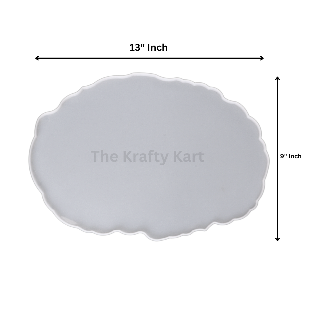 9X13" Oval Agate Tray Mould