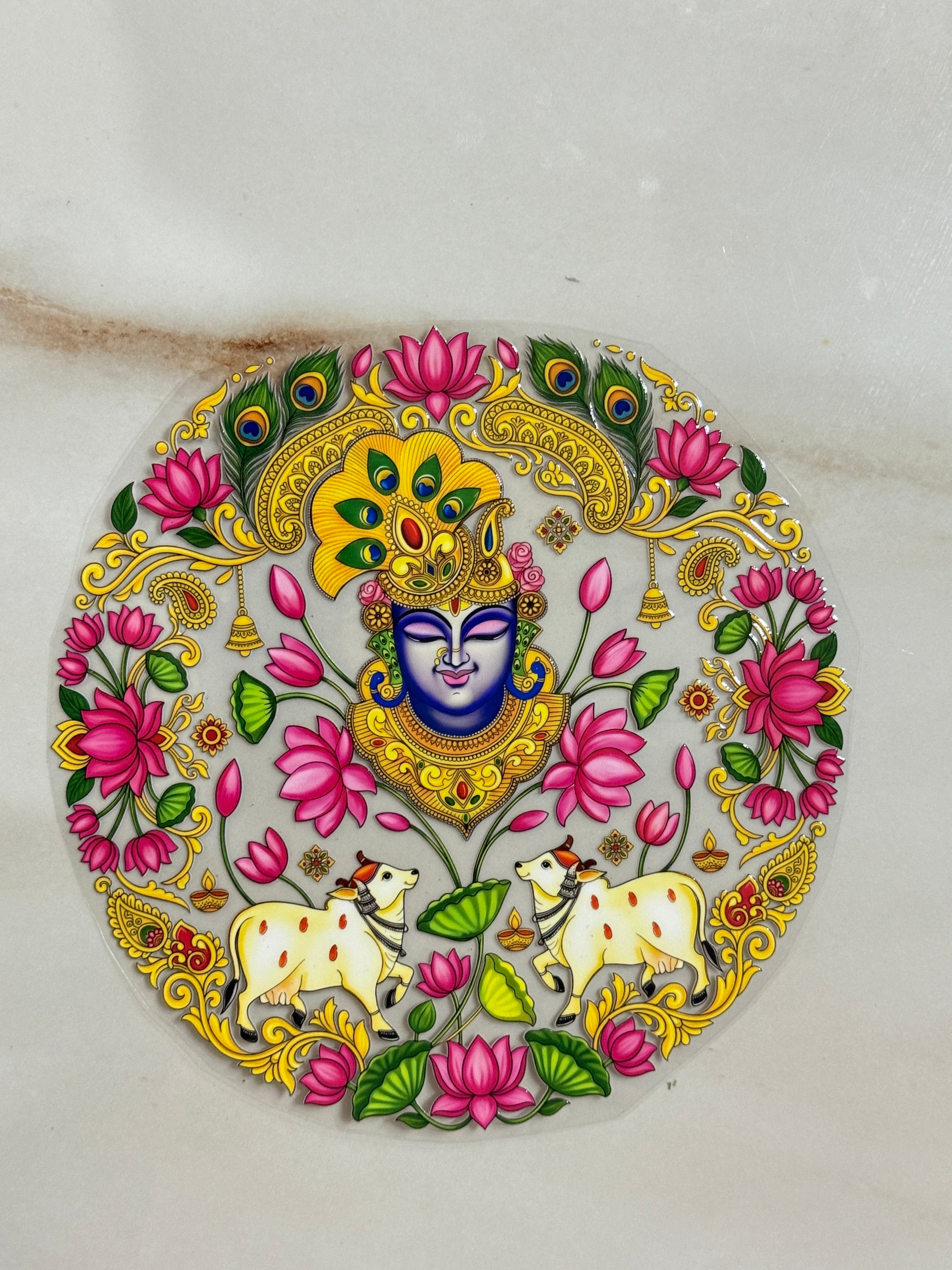 Round Shaped Peel Of Sticker (3)