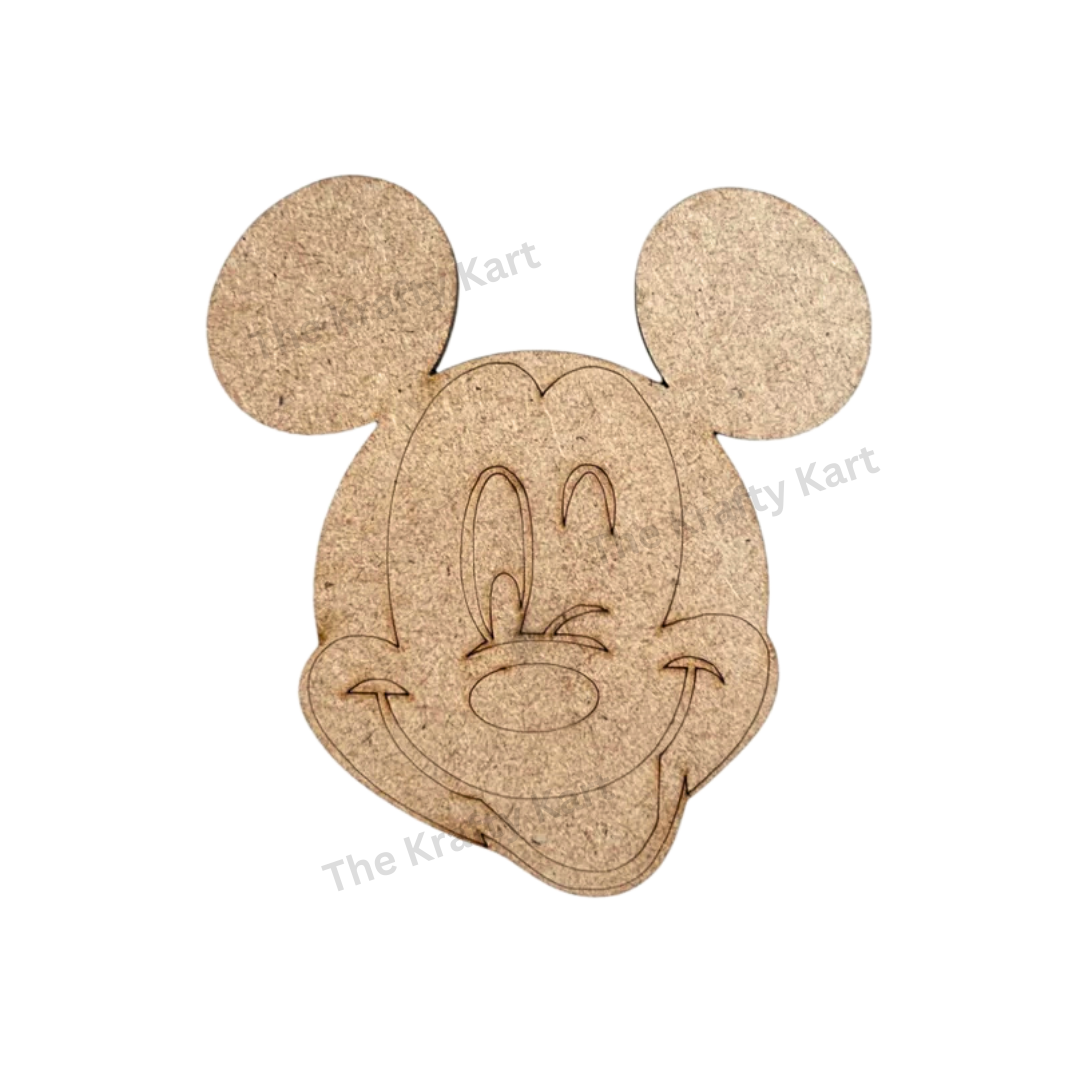 Pre Marked Mickey Mouse Mdf (A)