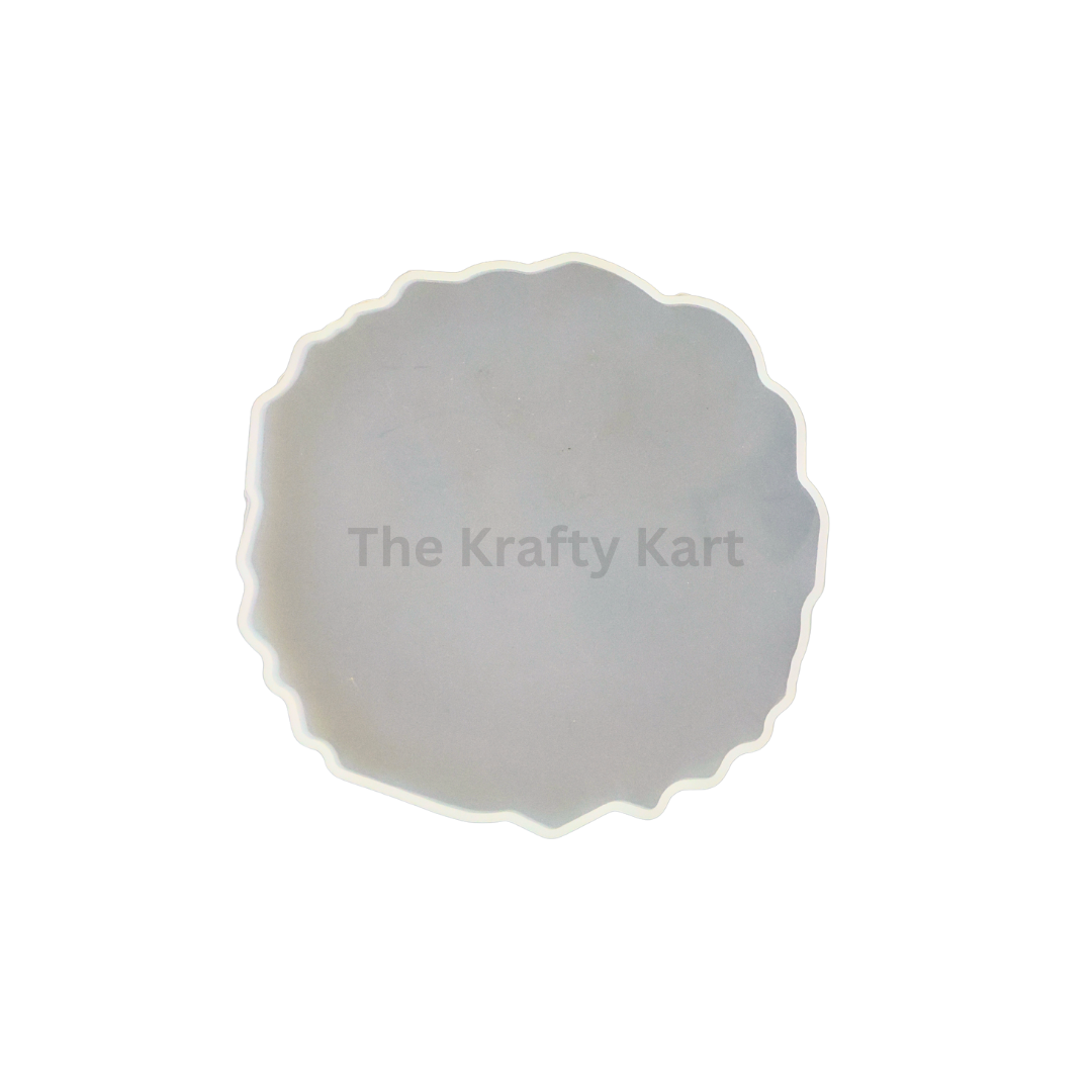 4" Agate Coaster
