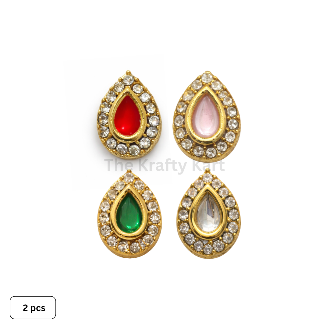 Kundan Patch (4) (2pcs)