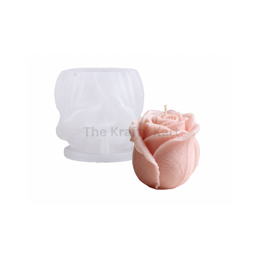Rose Bud Candle Mould