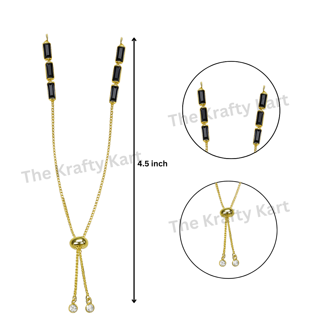 Anti Tarnish Rakhi Bracelet Chain (A)
