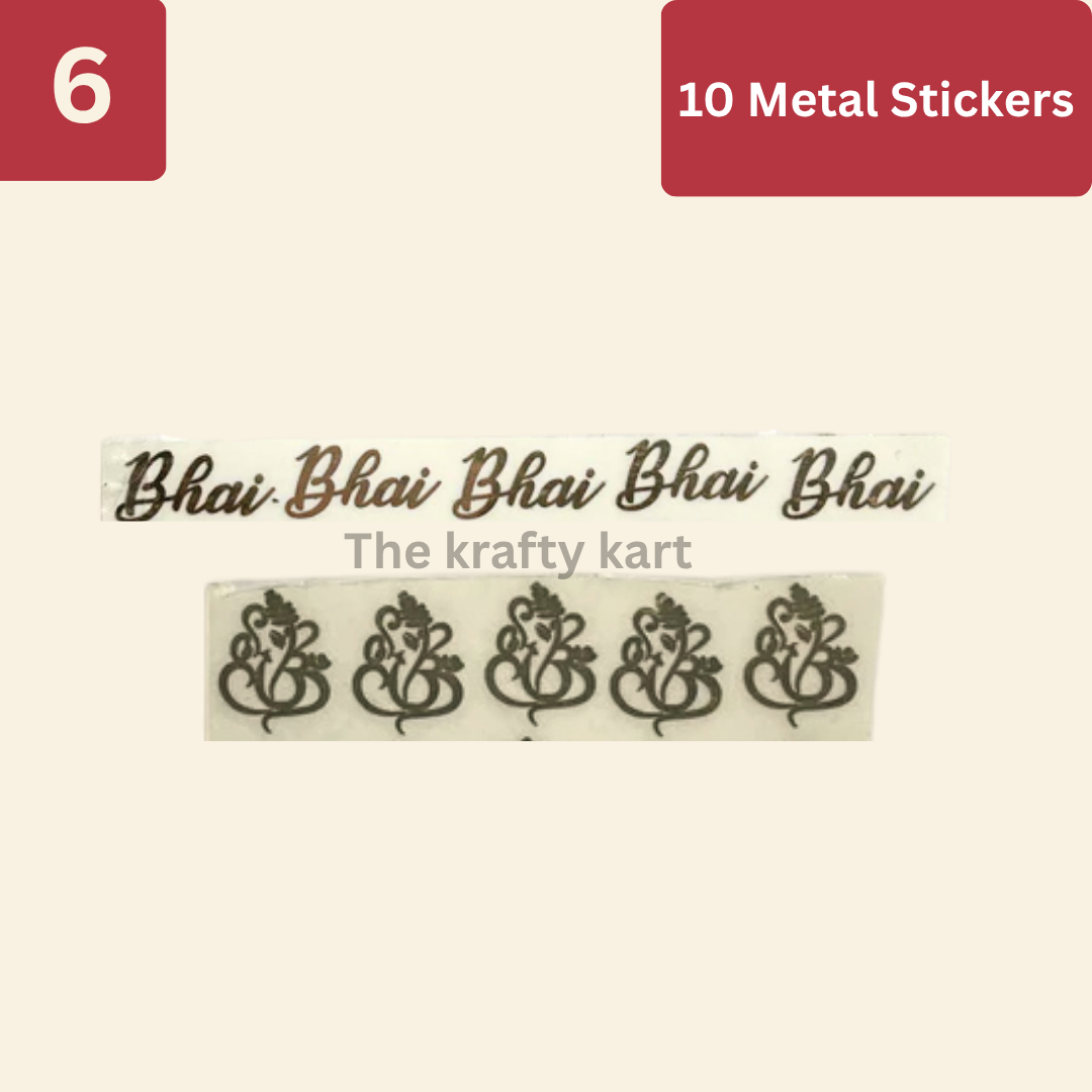 Resin Rakhi Kit (B)