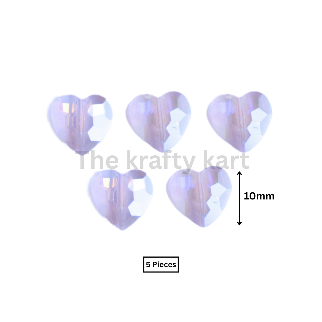 Crystal Heart Diamond Stones