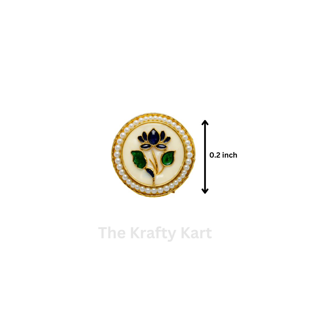 Kundan Patch (30) (2pcs)