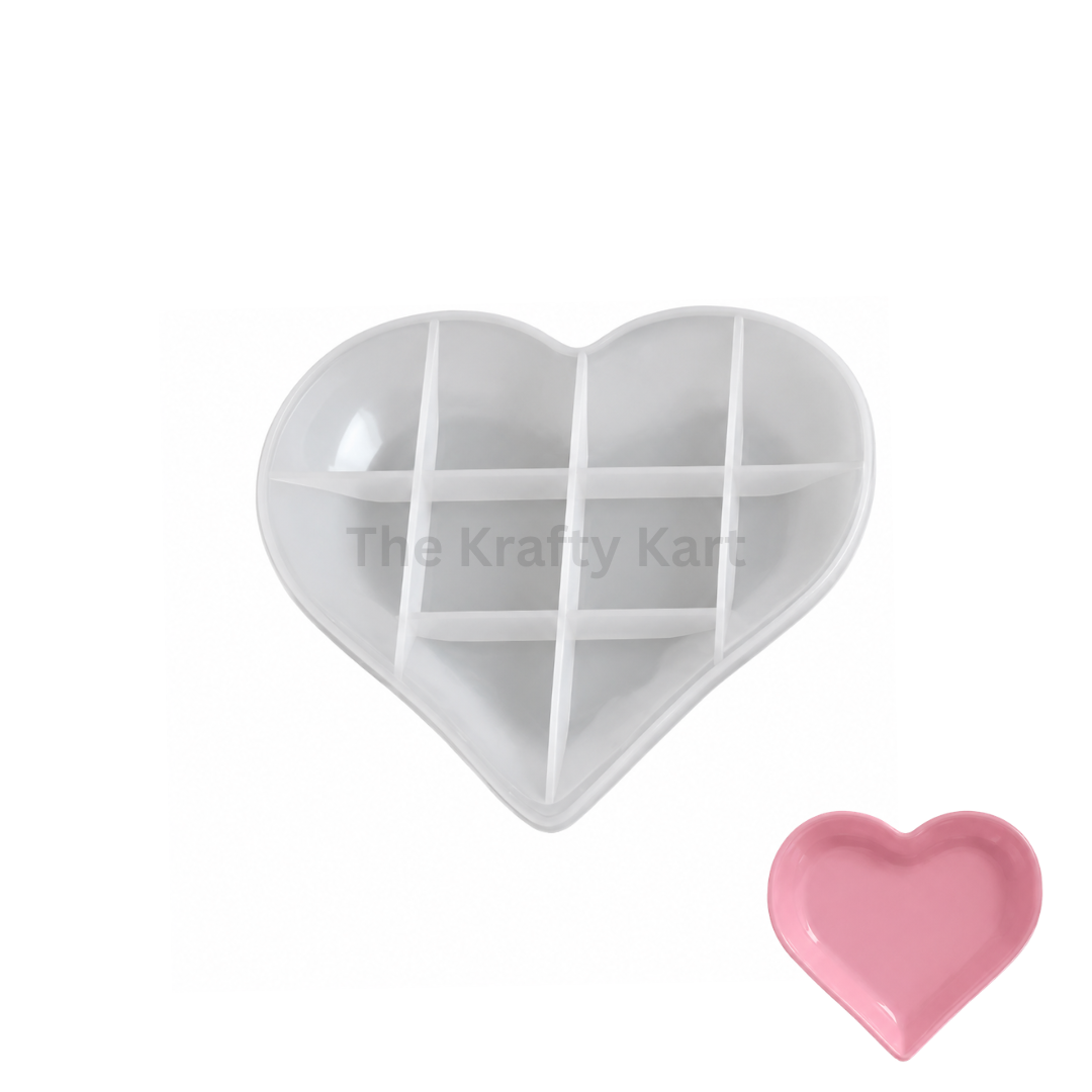 Heart Shaped Tray Mould