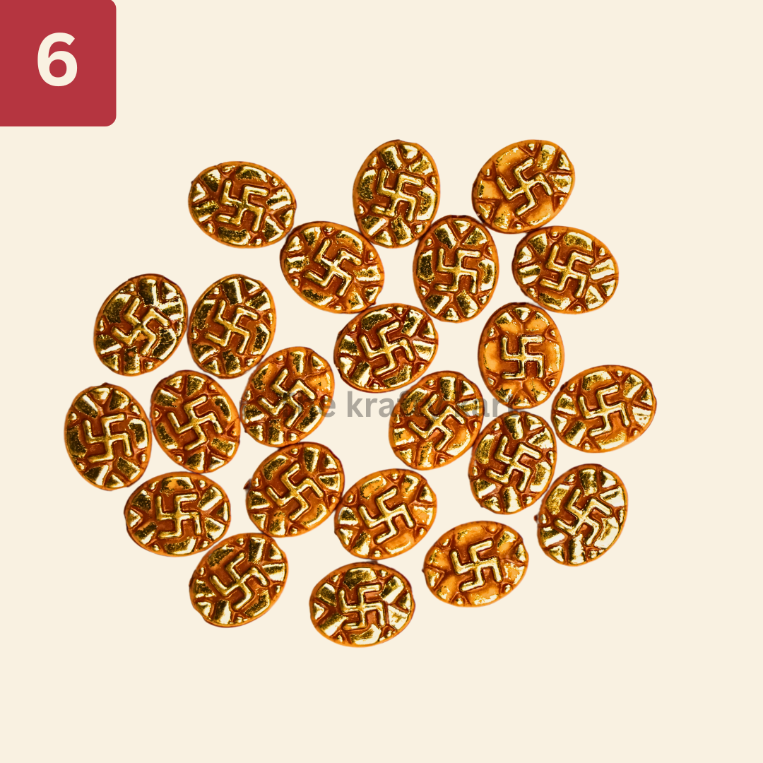 Wooden Rakhi Beads Combo