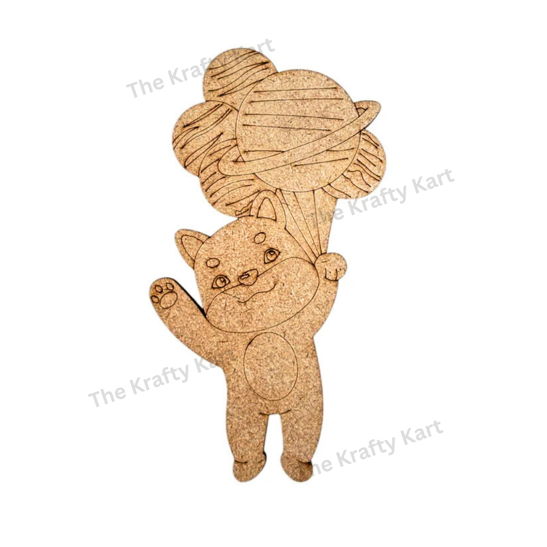 Pre Marked Teddy Bear Mdf