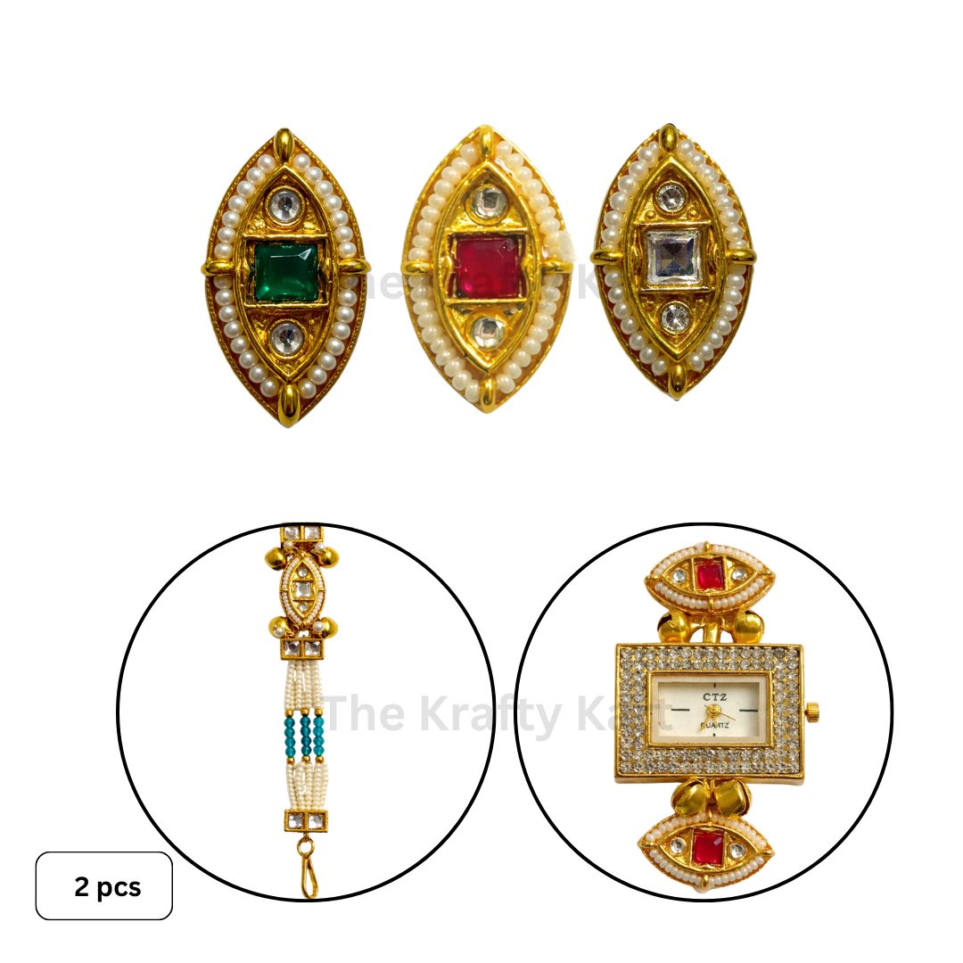 Kundan Patch (16) (2pcs)
