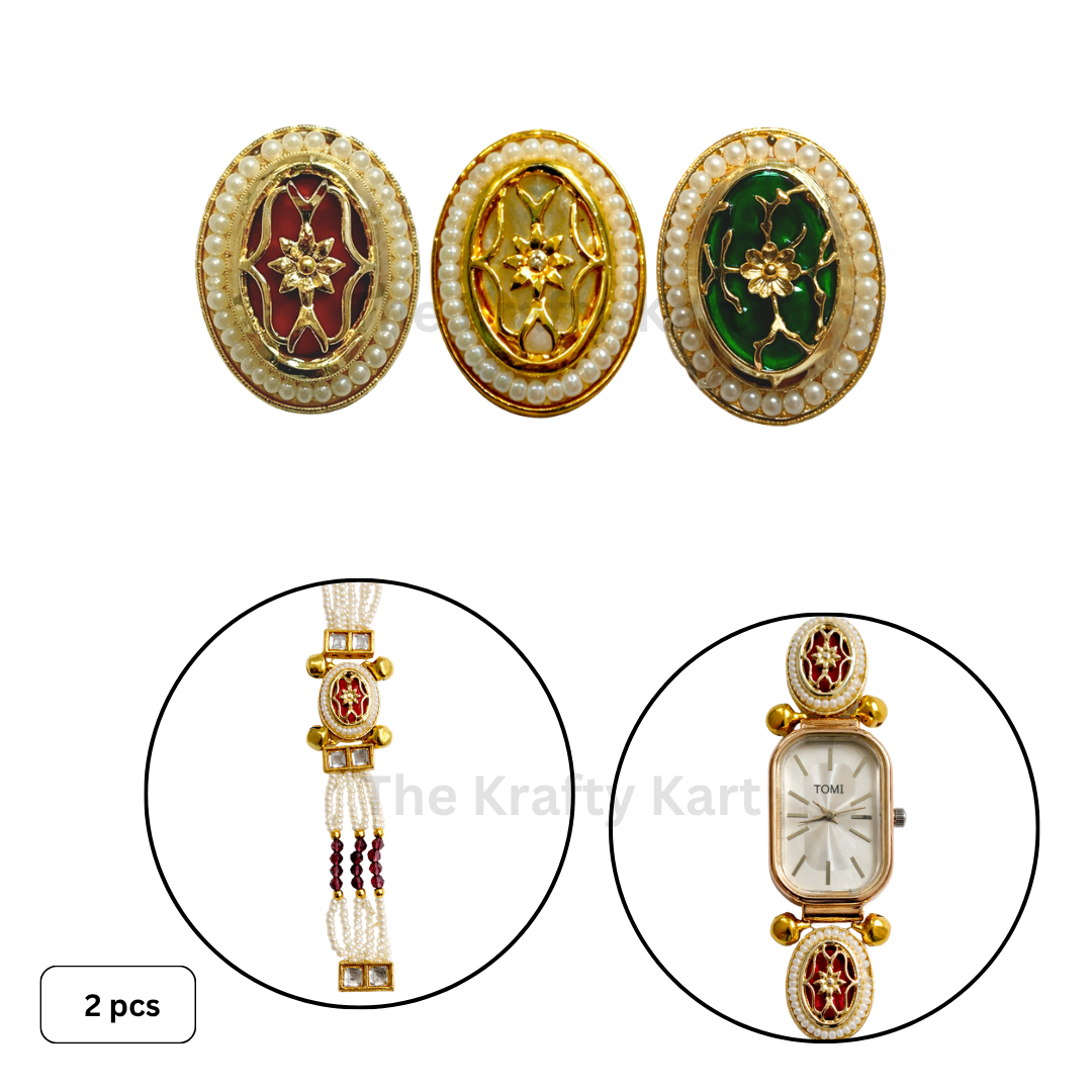 Kundan Patch (15) (2pcs)