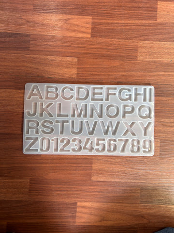 FRONT POURING ALPHABET WITHOUT HOLES