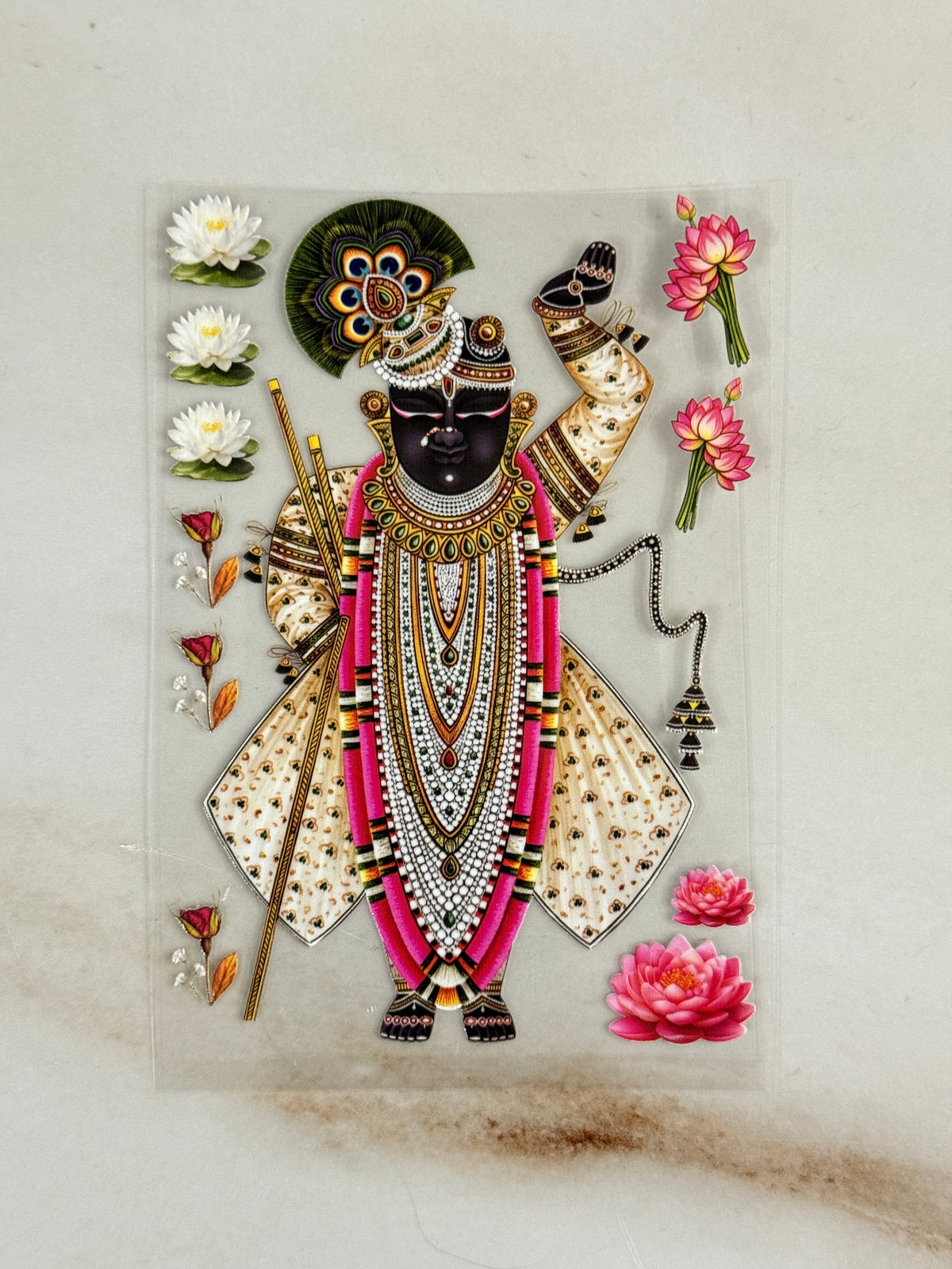 Shreenathji (F) - Peel Of Sticker