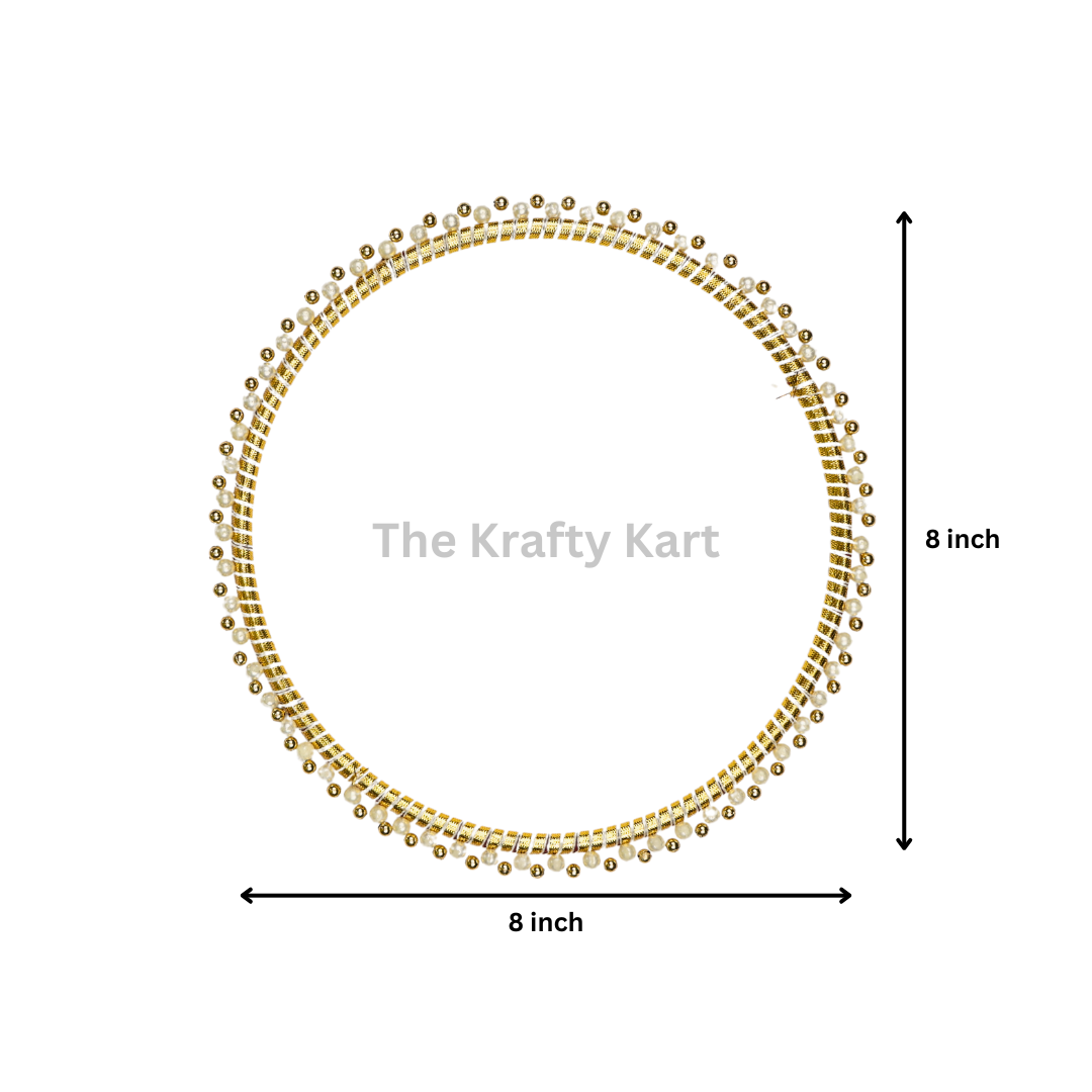 Traditional Pearl Ring (Golden)