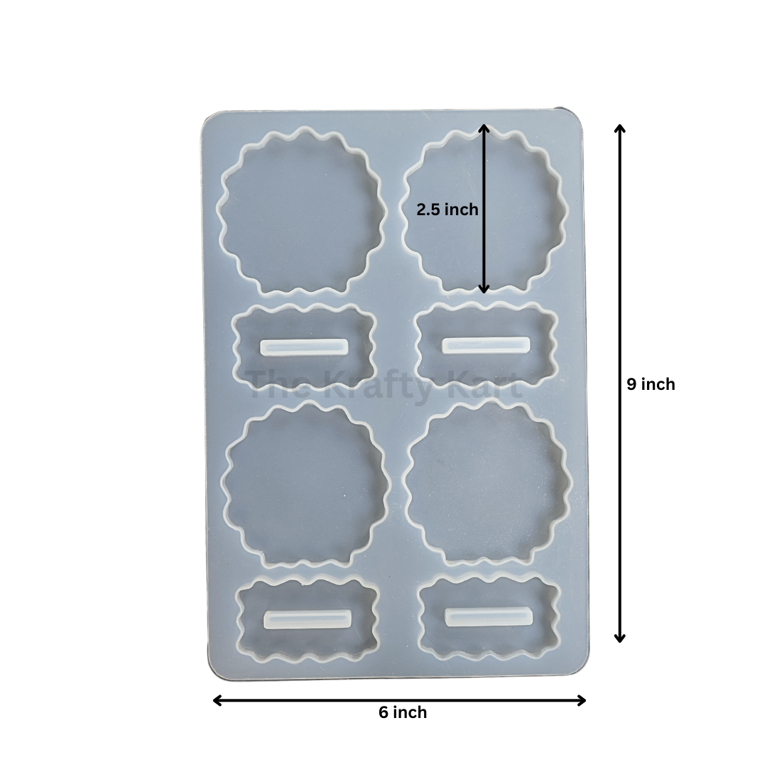 4 Cavity Small Agate Dashboard (B)