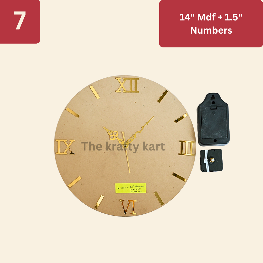 DIY Resin Clock Kit