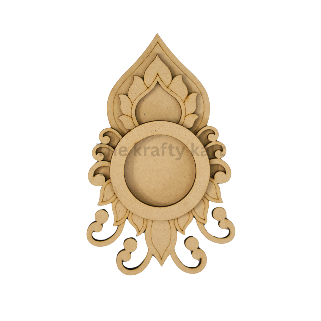 MDF Diwali T-Light Holder (8)