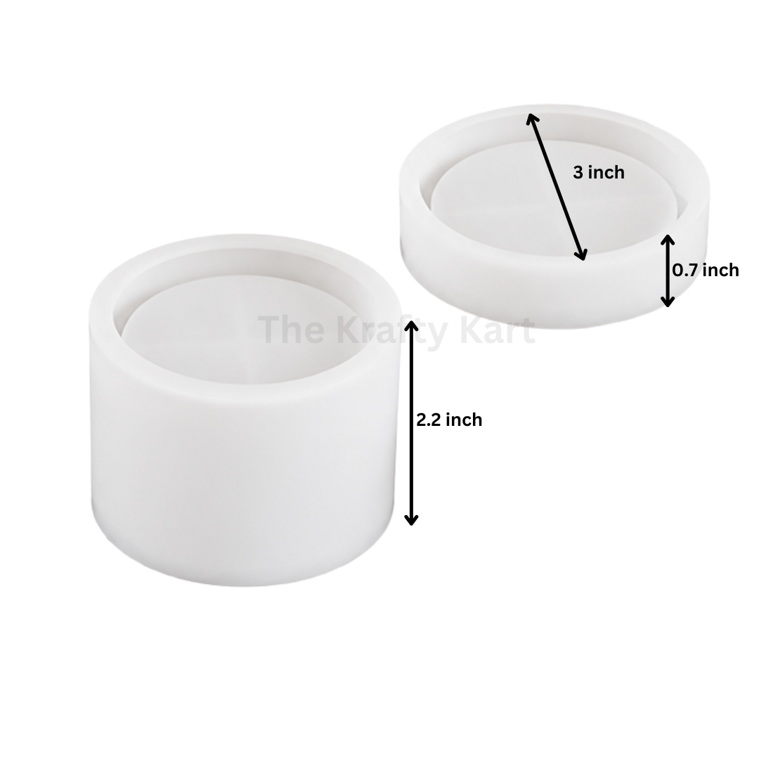 Round Candle & Storage Jar Mould