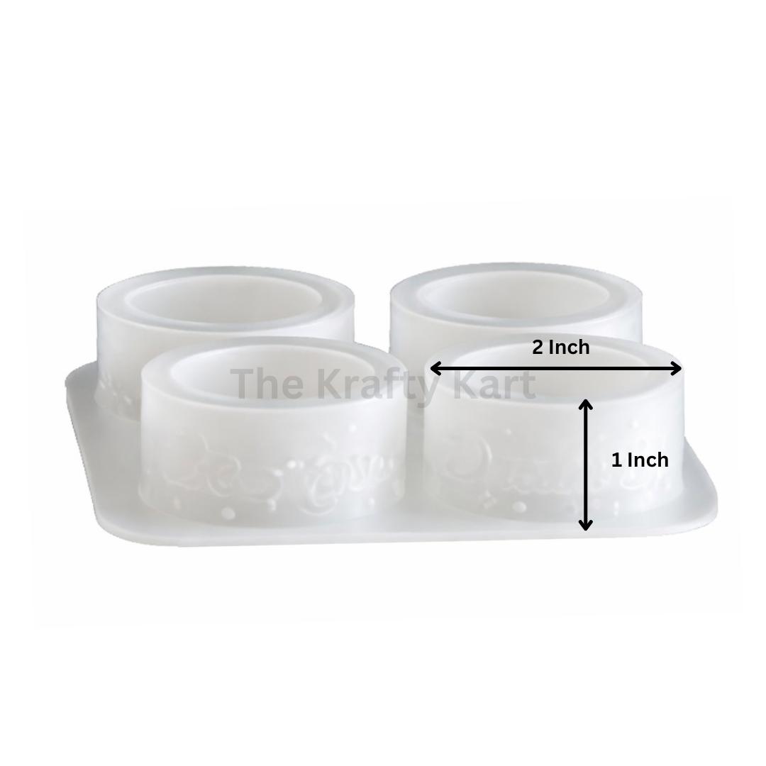 4 Cavity Candle Mould